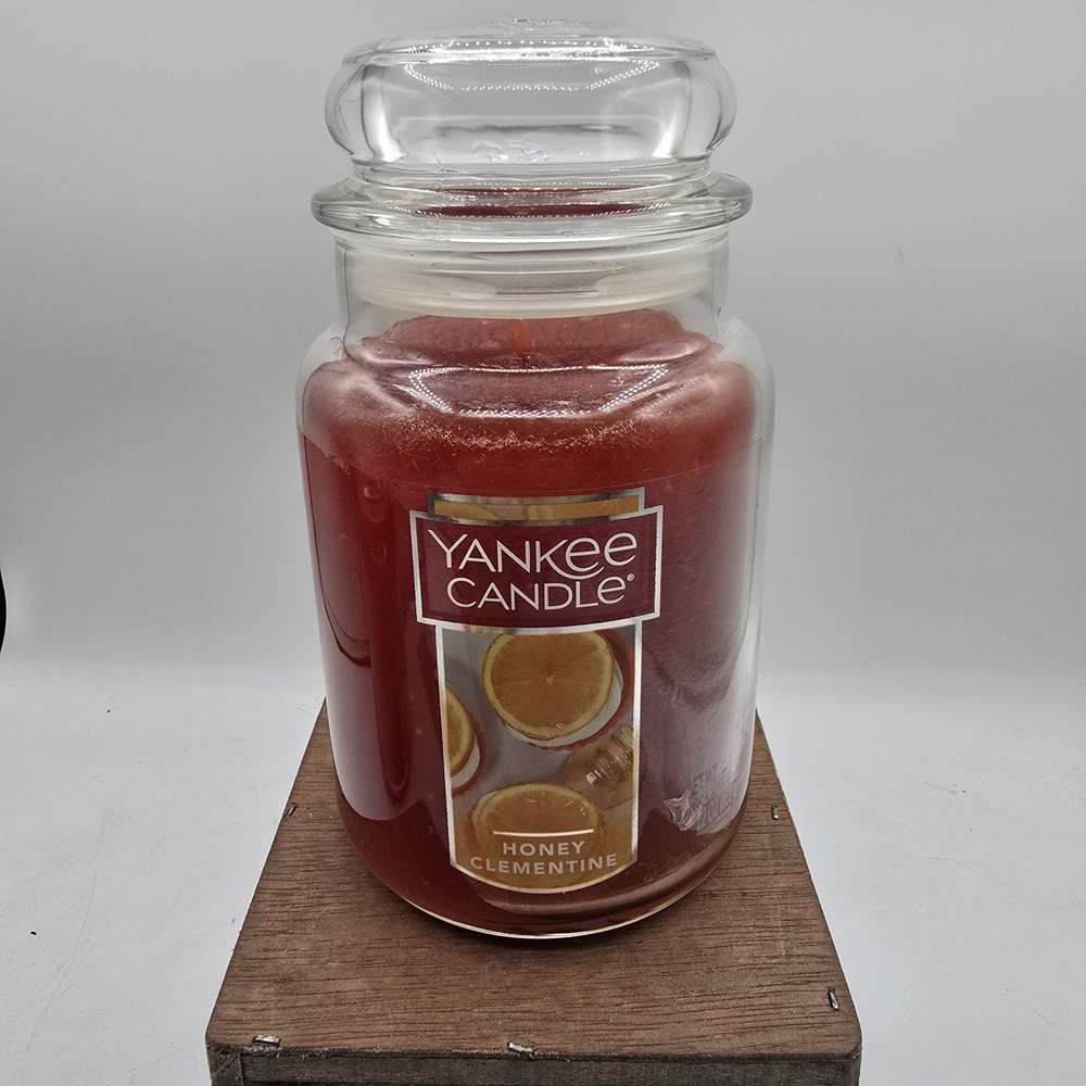 New Yankee Candle Honey Clementine 22 oz Large Jar Candle